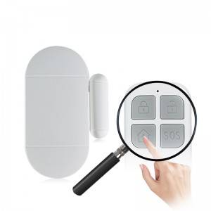 Wireless Burglar Window Door Sensors Alarm Home Alarm System With Remote Control