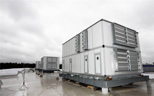 Air Handling Units for Belarus Geely Auto Manufacturing Workshop
