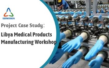 Libya Purification Air Handling Unit for Medical Products Manufacturing Workshop
