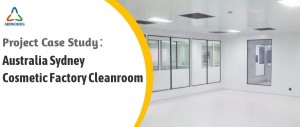 ISO 8 Cleanroom For Australia Cosmetic Company