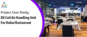 DX Coil Air Handling Unit For Dubai Restaurant