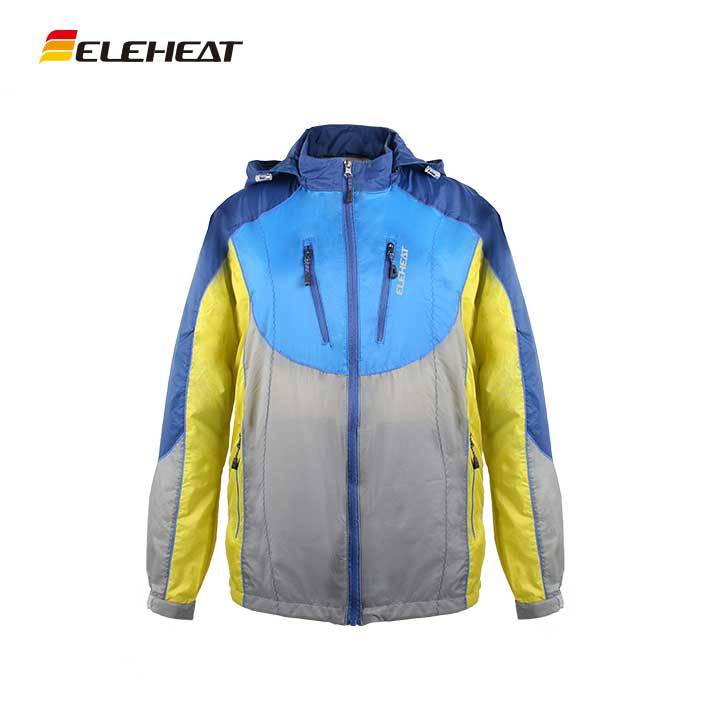Îmbrăcăminte EH-J-071 Eleheat reîncărcabilă cu aer condiționat Sun-protectoare