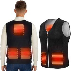 Outwear Adjustable Intelligent Electric Heated Keep Warming Vest For Men