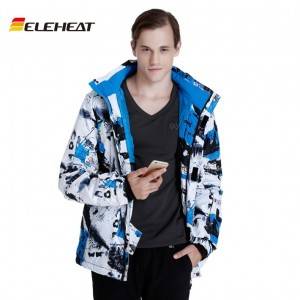 100% Original Warm Rechargeable Man Heated Jacket - EH-J-018 Eleheat 12V Heated Ski-wear (Male) – Sparkle