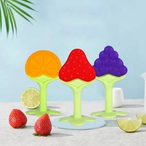 Fruit teether silicone