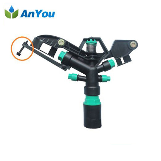 Trending Products Two Branch Arrow Dripper - Plastic Impact Sprinkler AY-5104A – Anyou Featured Image