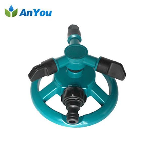 Wholesale Discount Netafim Dripper - Garden Water Sprinkler 360 Degree Rotating – Anyou