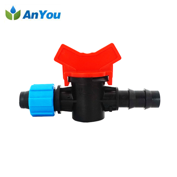 Factory source Upside Down Micro Sprinkler -
 Lock Barb Vale for Tape – Anyou
