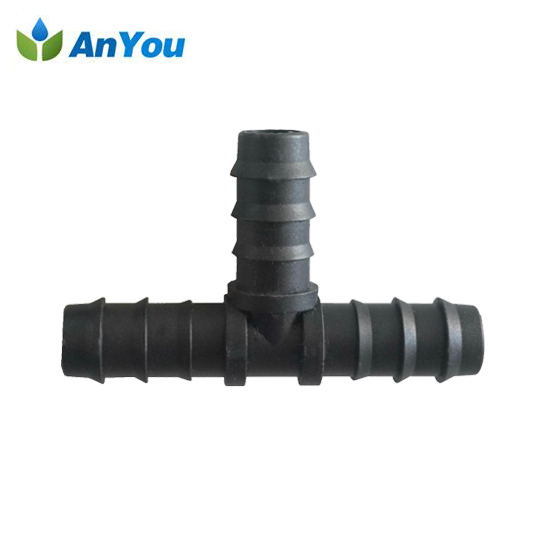 Tee connector for PE pipe