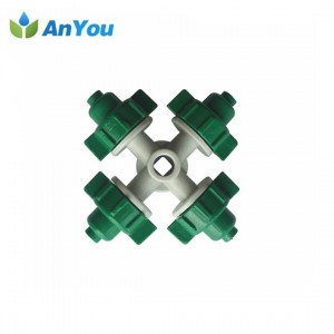 China Cheap price Micro Sprinkler Connectors - Four Head Fogger AY-1004 – Anyou