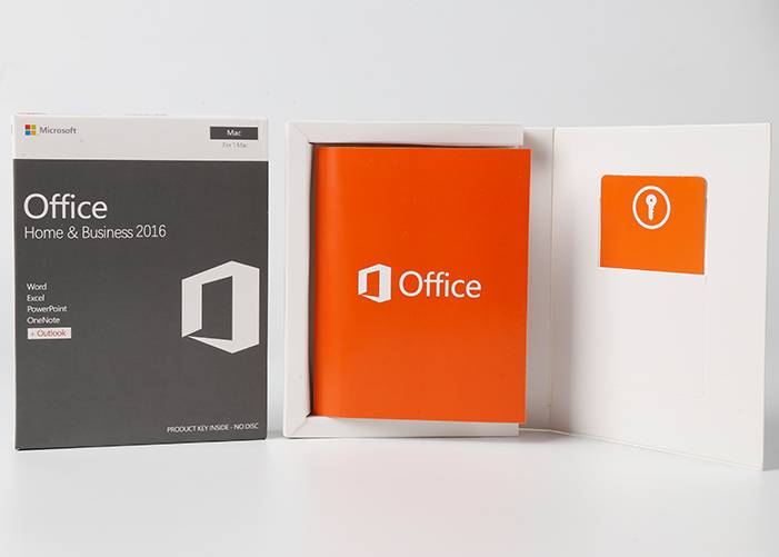 Office 2016 Home And Business  for MAC Retail box
