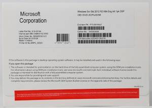 Cheapest Factory Microsoft Windows 7 Professional Coa - Microsoft Windows OEM License Windows Server 2012 R2 Standard Edition – Aoxun