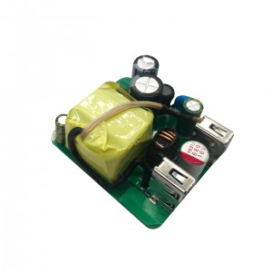 Жылдам зарядтауға арналған PCBA схемасы 3.0 ұялы телефонның зарядтағышы Қабырғадағы зарядтағыш Қосарлы USB зарядтағышының айнымалы ток адаптері