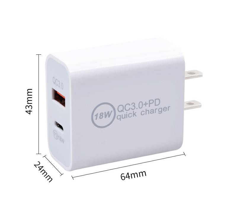 18W PD US charger