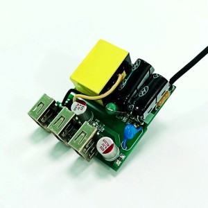 QC18W PCB Circuit Board modul 5V 9V QC3.0 Fast Nchaji USB chaja PCB Printed Circuit Board Assembly