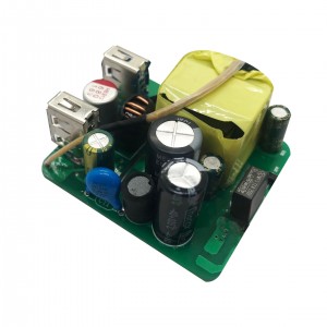 PCBA платка за бързо зареждане 3.0 Зарядно за мобилен телефон Зарядно устройство за стена Двойно USB зарядно AC адаптер