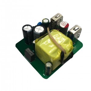 PCBA платка за бързо зареждане 3.0 Зарядно за мобилен телефон Зарядно устройство за стена Двойно USB зарядно AC адаптер