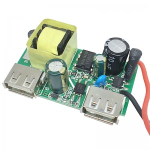 PCBA Circuit Board yeRwendo Adatper Dual USB charger Assembly yeMafoni Foni charger Socket UK Adapter