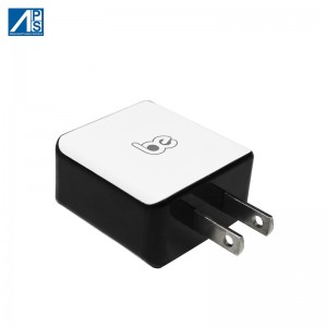 USB Quick Charge3.0 US-adapter USB-väggladdare 2 USB WALL-laddare 18W Snabbladdning av mobiltelefonladdare