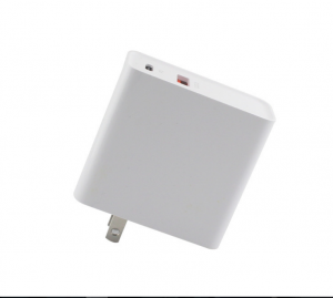 Ishaja ye-FCC CE PD TYPE-C ishaja ngokushesha i-US wall charger 48W USB-C PD QC3.0 2 Ports Usb Charger Travel Adapter