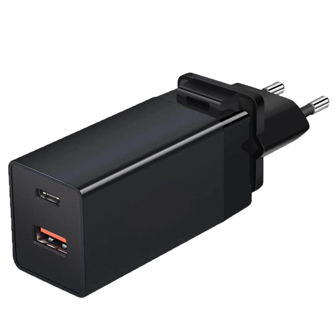 Carregador de parede USB C PD de 65 w Gan Fast com plugues internacionais