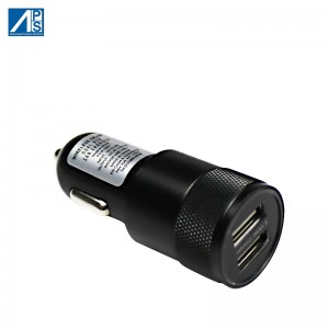 Quick Charge USB Car Charger 6A Flash Charging Mobile phone car charger 30W Dual USB Car Adatper