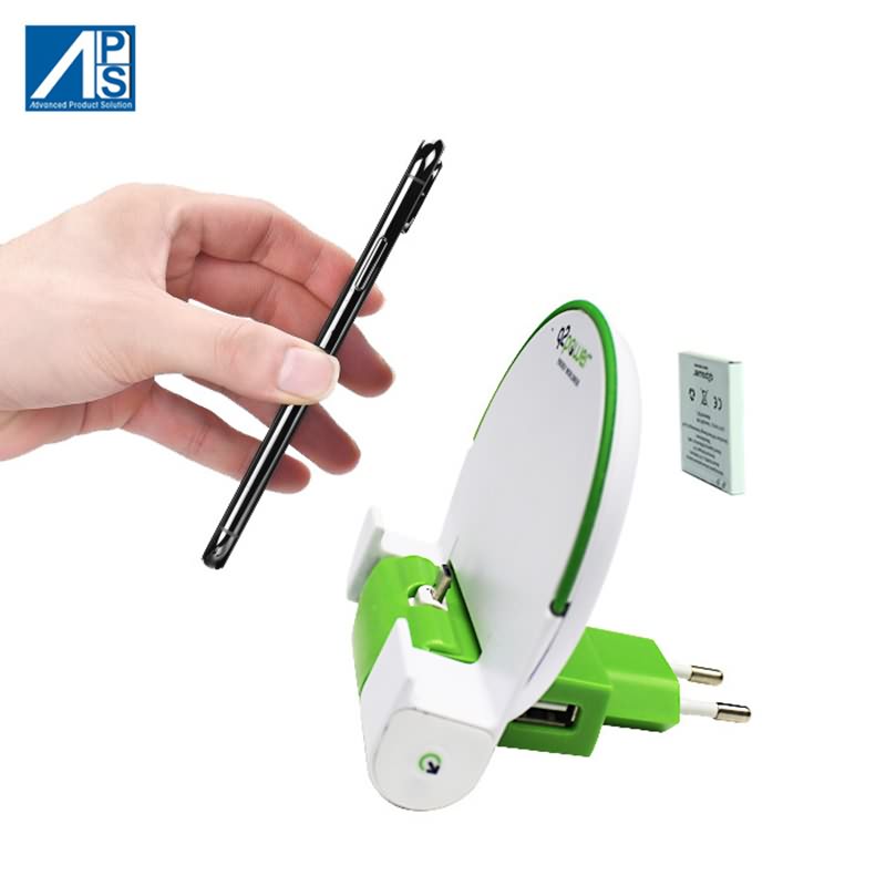 China Manufacturer for Pd 3.0 Us Adapter -
 Mobile phone charger iPhone Charging Station Andorid Mobile Phone Charging Stand Foldable European Plug Organizer Holder USB Wall Charger Docking Station...