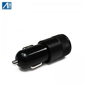 Бързо зареждане USB зарядно за кола 6A Зареждане с флаш Мобилен телефон зарядно за кола 30W Dual USB Adatper за кола