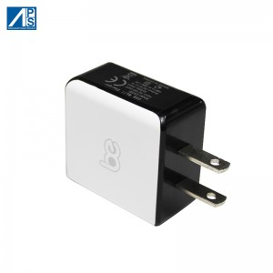 ເຄື່ອງສາກແບັດເຕີລີ້ USB Wall Charge Fast Charge 3.6A ໂທລະສັບມືຖືສາກແບັດເຕີຣີ US Adatper Dual Port ສຳ ລັບ iPhone, iPad ແລະ Tablet