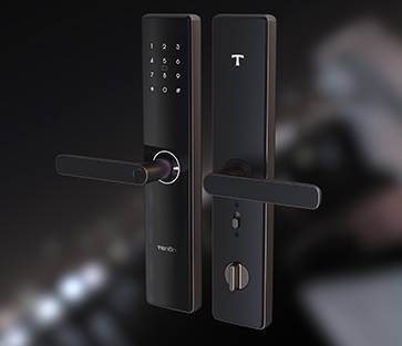 E15 Smart Lever Lock| Acrylic Touchscreen Smart Residential Lock