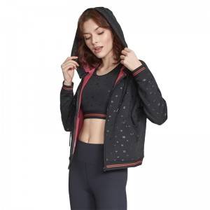Women Workout Streetwear Breathable Jogging Jackets