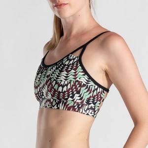 Big discounting China Fashion Style Fitness Yoga Wear Breathable Dry Fit Sublimation Sports Bra