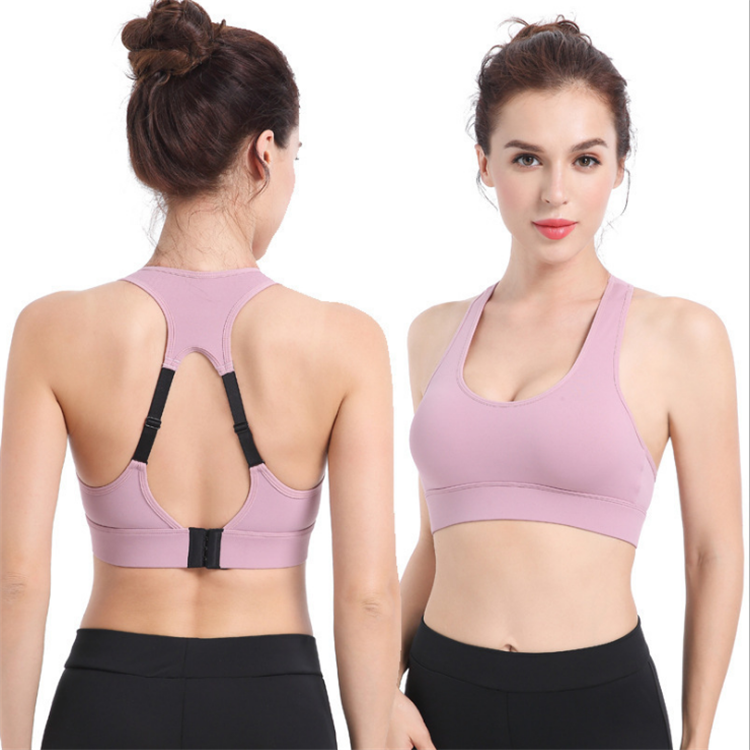 Buy Wholesale China Crop Top Yoga High Support Backless Sports Bra