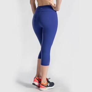 OEM Manufacturer China Yoga Leggings Seamless High Waist Women with Pockets Workout Breathable Fitness Clothing Training Pants