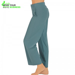 Fafine High-rise Elastic Breathable Ultra-soft Wide Vaevae Pants