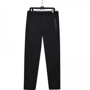 EXM-010 Outdoor Ripstop Traveling Woven Track Pants with Welding Pockets