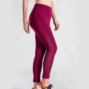Online Exporter China Women Custom High Waist Sport Gym Fitness Workout Yoga Pants Leggings