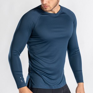 Lupum Sina alba et nigra apparel Tie Dye Long Sleeve T-Shirt for Men Vestimentum