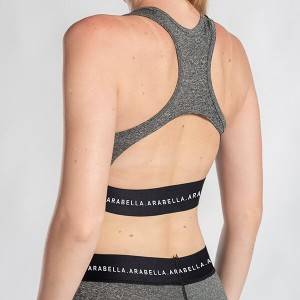 ໂຮງງານຜະລິດລາຄາຖືກທີ່ສຸດ 2019 ຮູບແບບໃຫມ່ຂອງຜູ້ຜະລິດຈີນ Custom Design Comfortable Quick Dry Sport Bra Women Fitness Yoga Bra