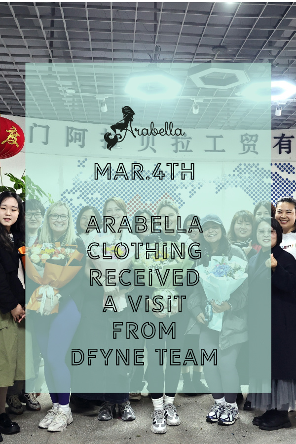 Arabella tocmai a primit o vizită de la echipa DFYNE pe 4 martie!