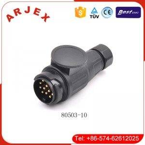 New Fashion Design for
 80503 13P plastic plug to Germany Factory
