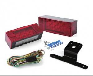 8” SUBMERSIBLE LOW-PROFILE TRAILER LIGHT KIT OVER 80”