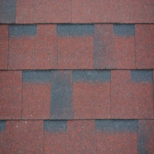 Red Roofing shingles