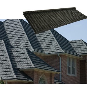 New 2022 North America Quality Standard 55% Zinc steel roof tiles