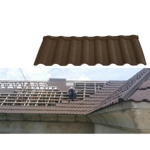 Flat Roof Latest Materials Metal Stone Coated Roof in Philippines