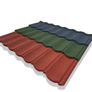 0.40mm Brick 50 Year Warranty Stone Coated Steel Roofing Roof Tiles