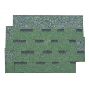 thick Durable Color Customized Chateau Green Laminated Roofing Shingle for Roof Top Tent