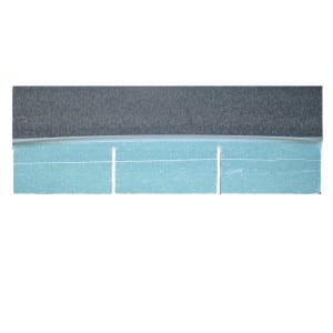 Color Stone Chip Coated Blue 3 Tab Asphalt Roofing Shingle with CE Certificate