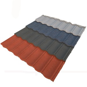 New Zealand Corrugated Galvanized stone coated steel tiles Of Best Price