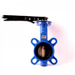 Cast Iron butterfly valve wafer type